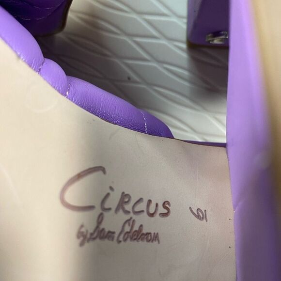 NWOB Circus by Sam Edelman Women’s Lilac Purple Marlie Chunky Heel - Size 6 - Picture 6 of 10